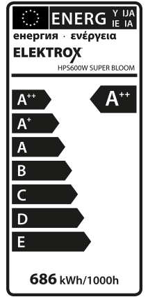 600W Elektrox SUPER BLOOM HPS Blüte