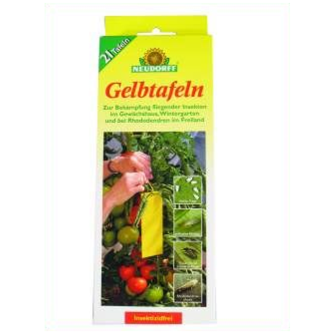 Gelbtafeln 21Stk. 7,5x20cm