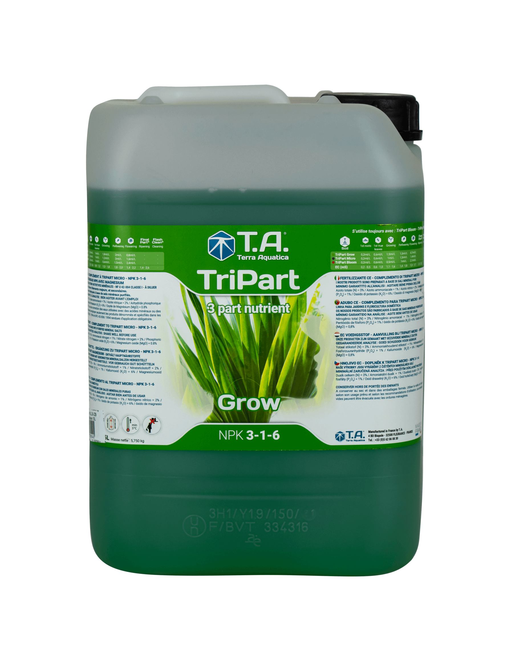 T.A. TriPart Grow 10L