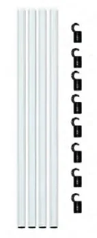 HOMEbox Fixture Poles Stangen-Set 150cm 22mm Details 1