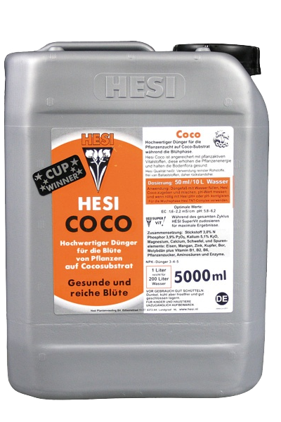 HESI Coco 5L Blütedünger für Kokossubstrat