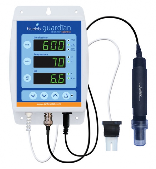 BlueLab Guardian Connect Inline pH/EC-Monitor Messgerät