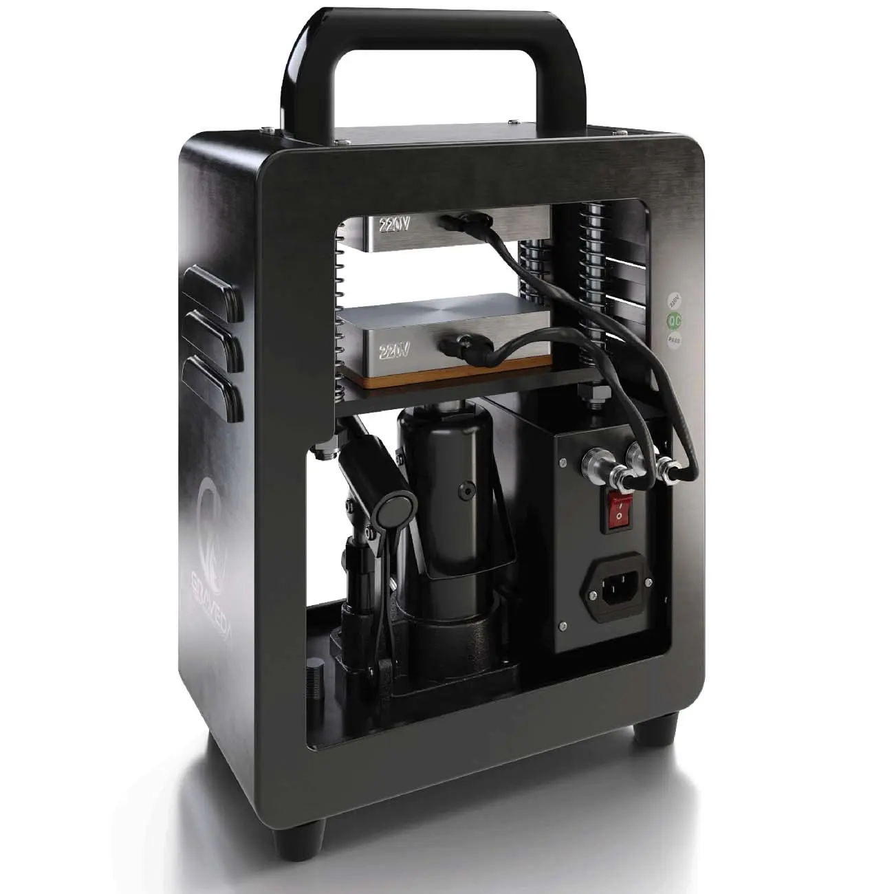 GRAVEDA Graspresso Rosin Hydraulik Heipresse 5T back