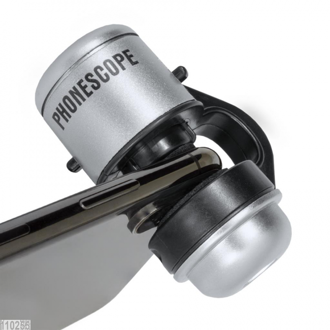 Handy Mikroskop für Smartphone- & Tabletkameras 30-fache Vergrößerung