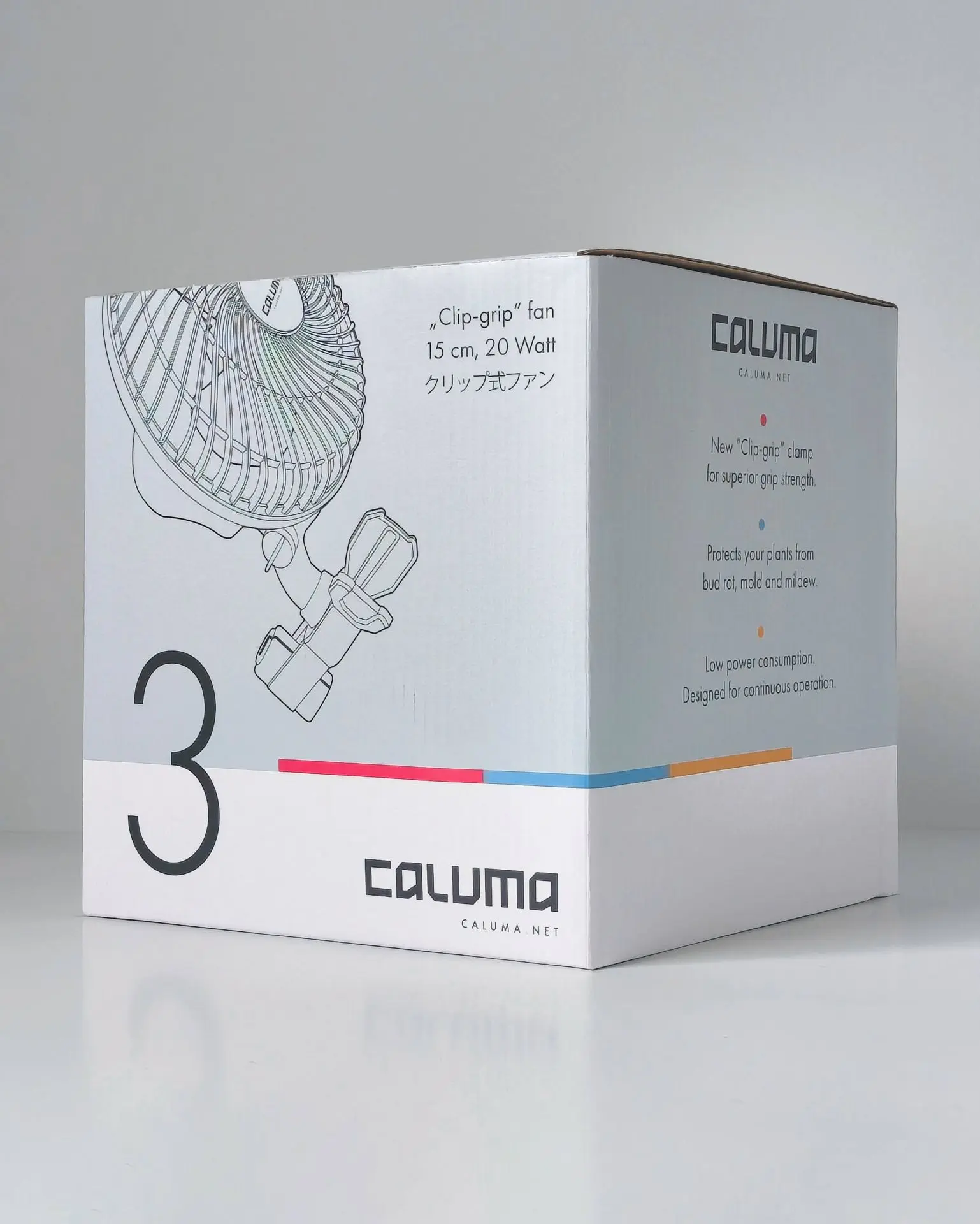 Caluma Clip-Grip Fan oszillierend 10cm 20W