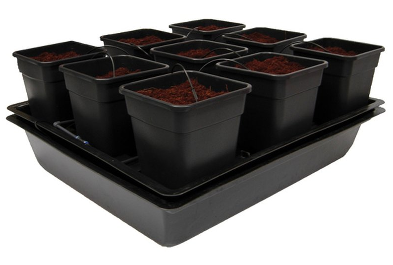 Nutriculture Wilma XXL 9 Hydrosystem 9 x 18L 115x115x20cm