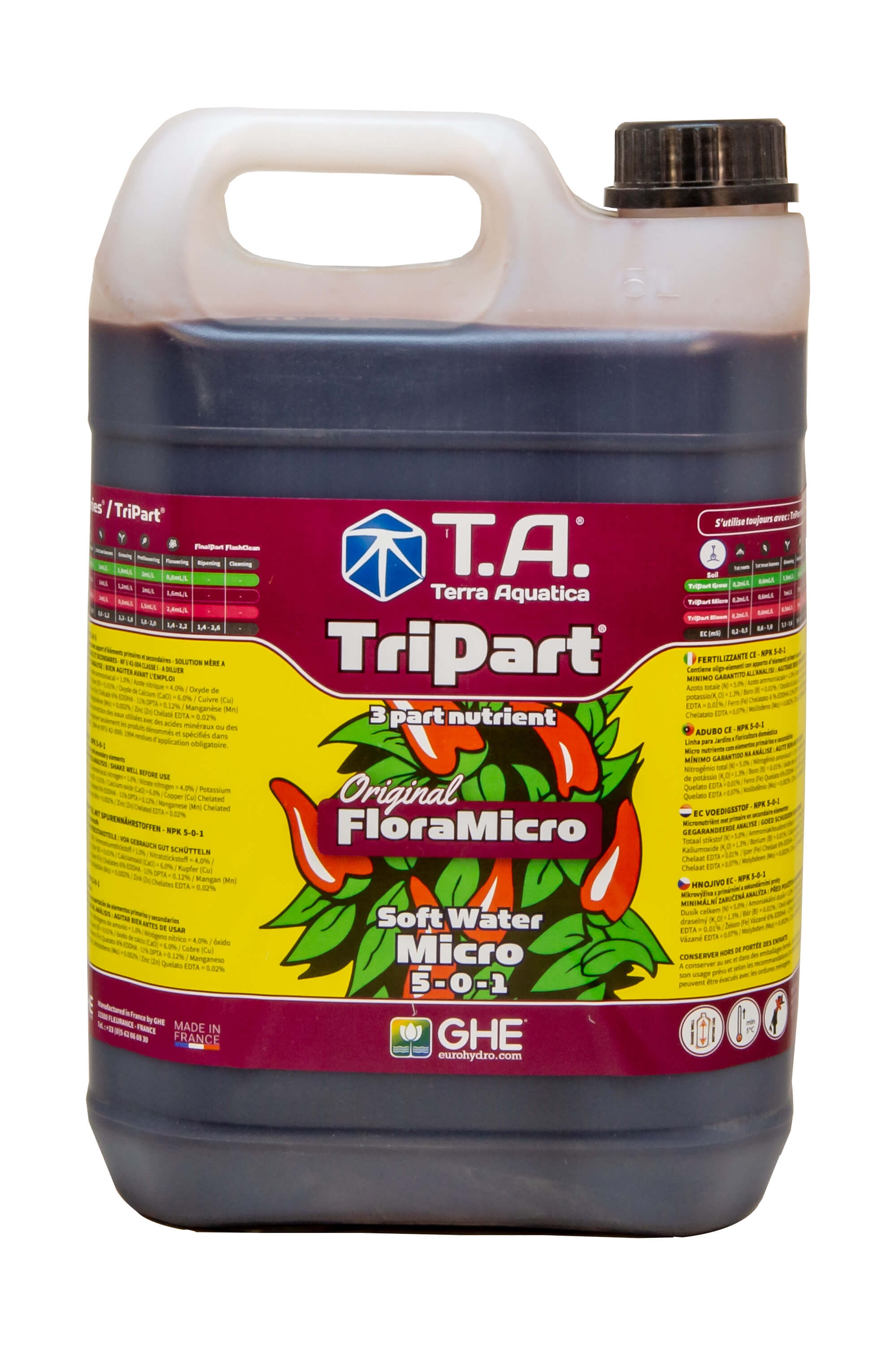 T.A. TriPart Micro SoftWater 5L für weiches Wasser