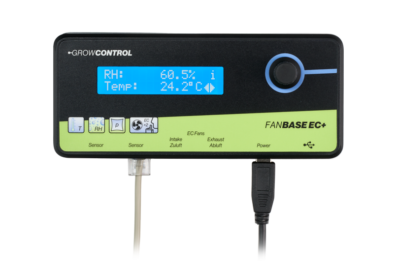 GrowControl FanBase EC+ von vorne