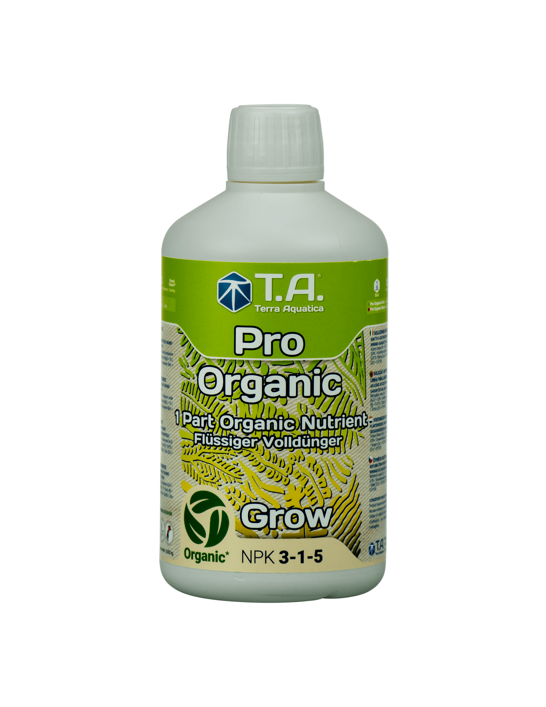 T.A. Pro Organic Grow biologischer Wuchsdünger 0,5L