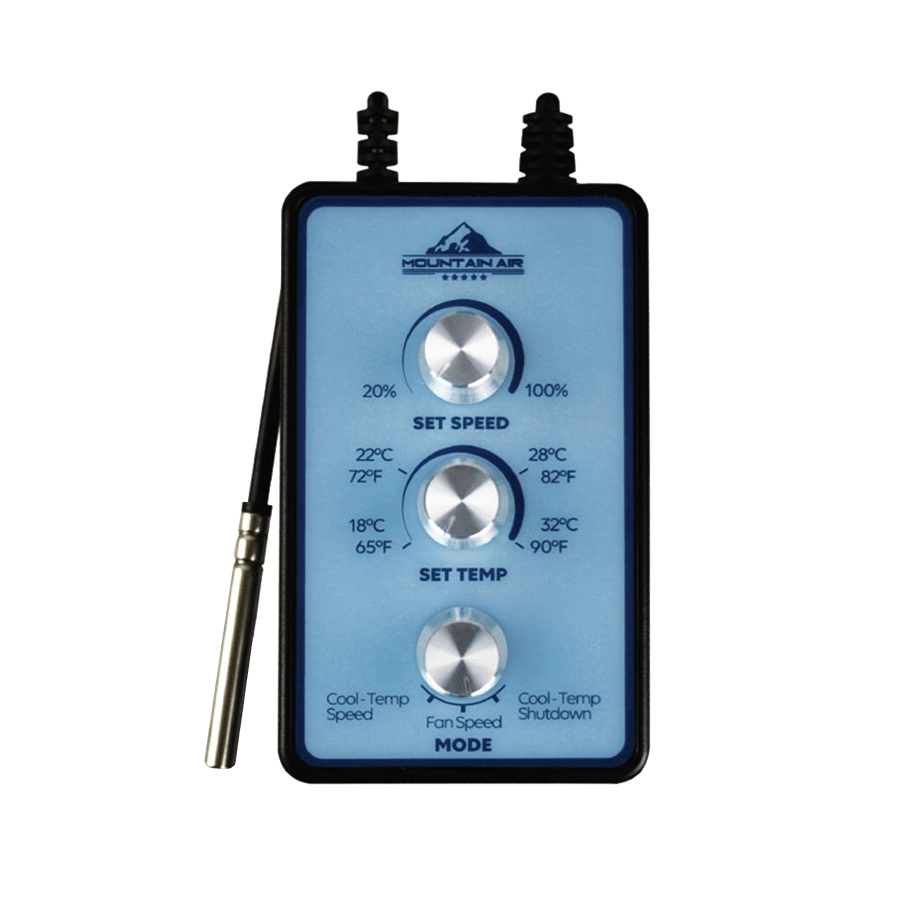 Mountain Air Rohrventilator EC Whisper Silencer 1205 m³h 200mm Drehzahlregler