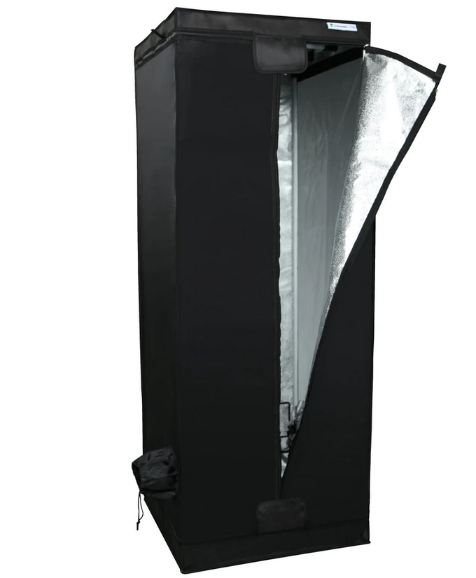Growbox Komplettset 75W LED 40x40cm mit HOMELAB HL40