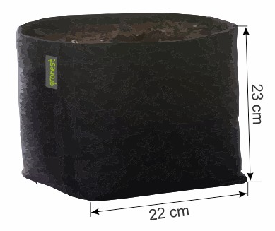 Gronest Stofftopf 11L Details 1