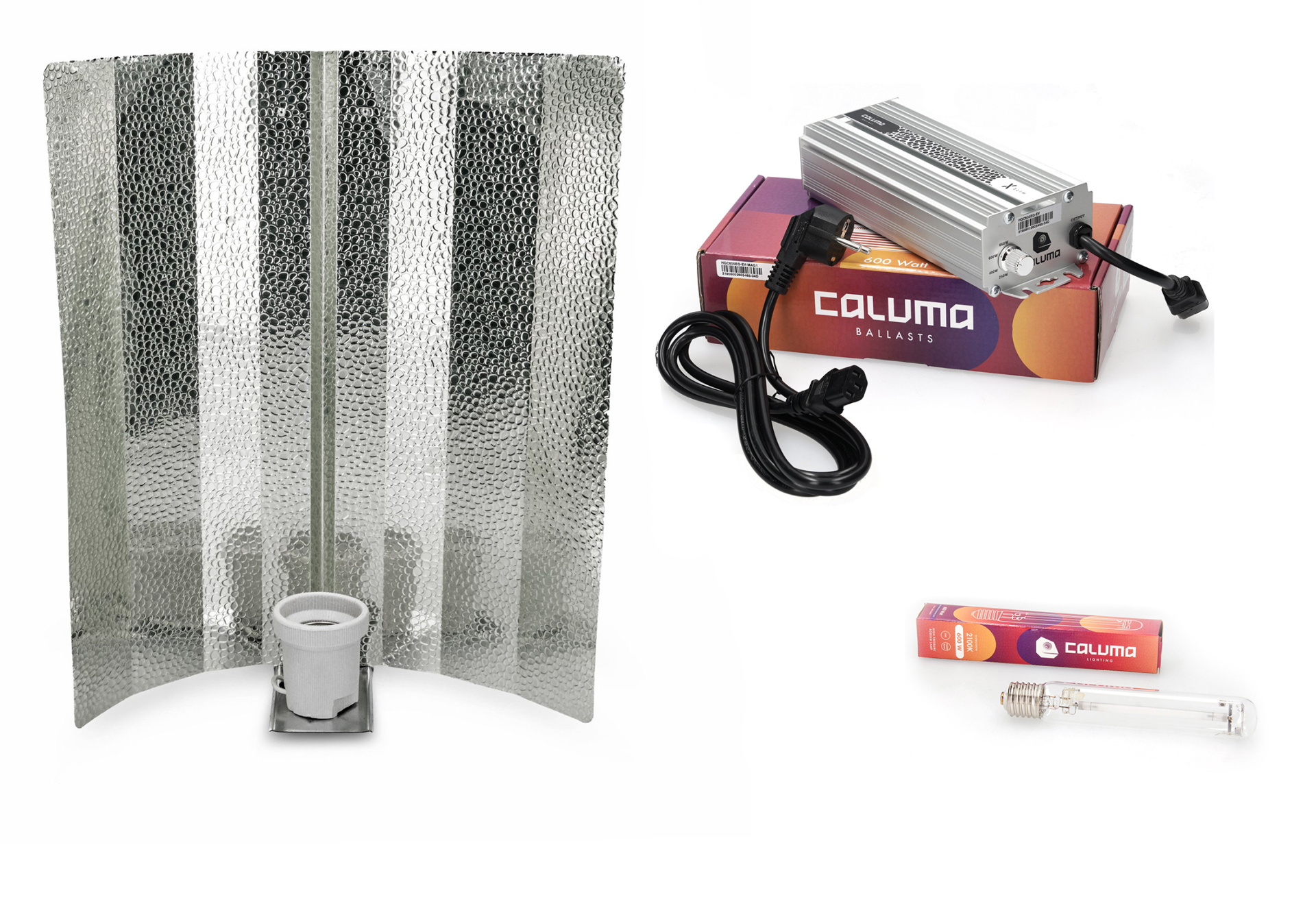 Caluma HPS Beleuchtungs Kit 250-400-600-660W ( HS Reflektor, X-Slim )