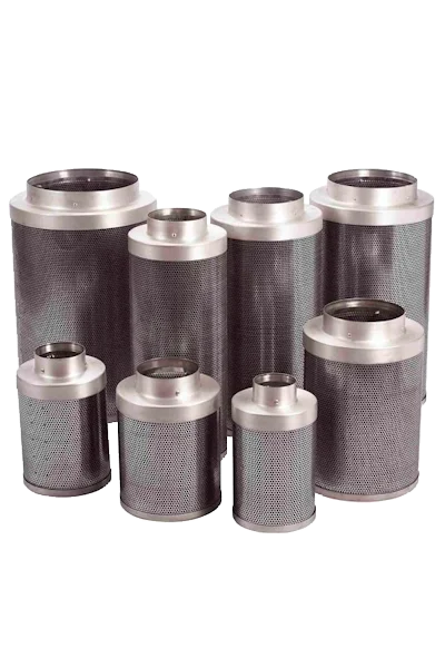 Rhino Pro Aktivkohlefilter 3612 800-1150m³/h Flansch Ø200mm | 200mm x 500mm