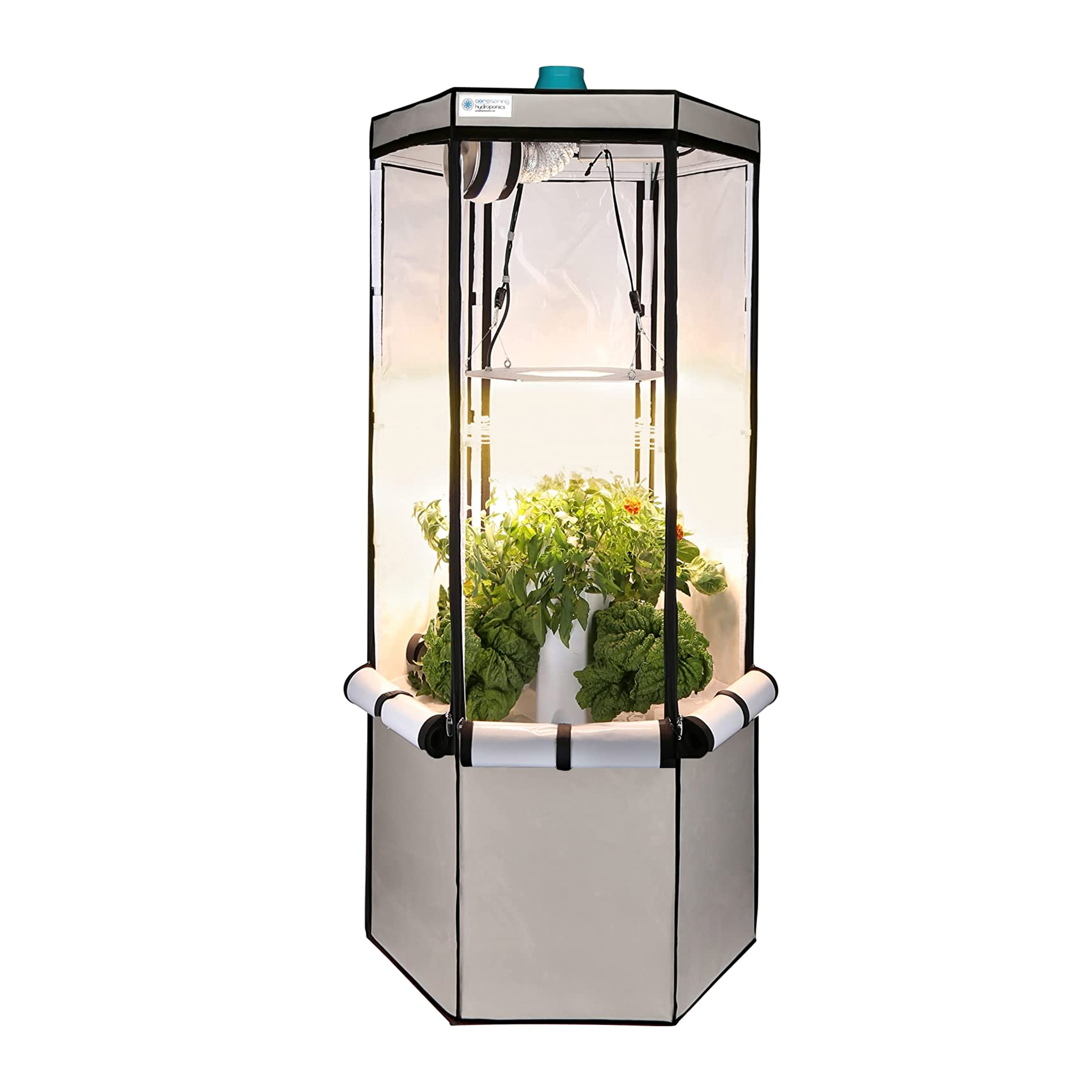 Aerospring Hydroponics Garden Indoor (Outdoor) Tower Grower Pro Edition 320W