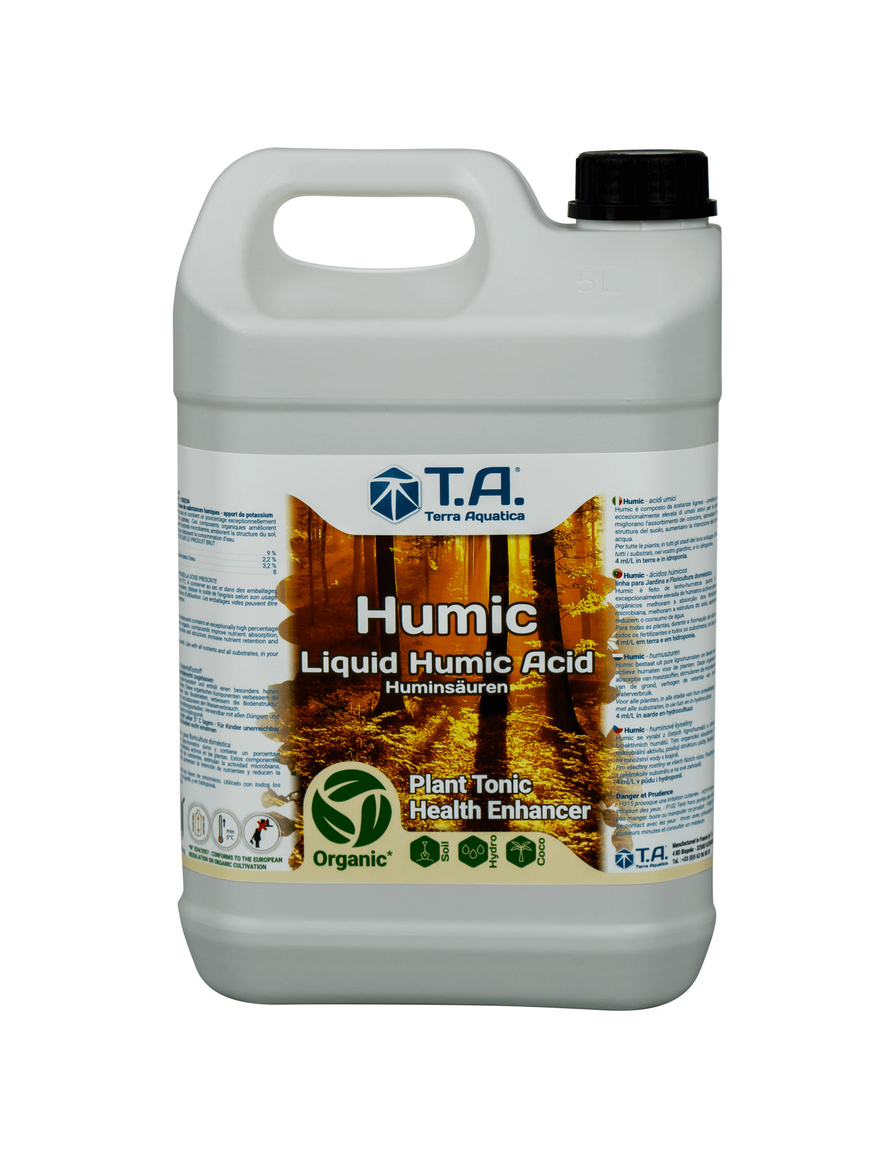 T.A. Humic 5L Bodenhilfsstoff mit Huminsäure