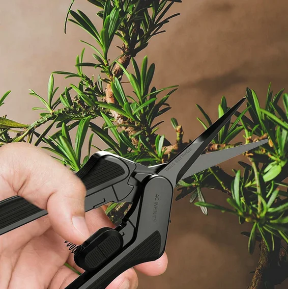 AC Infinity Gartenschere aus Edelstahl mit geraden Klingen