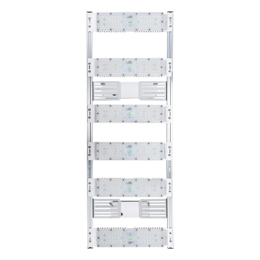 GrowlightSystems TentyProX6 300W Vollspektrum inkl UV FR IR mit System-Schienen 30x120cm