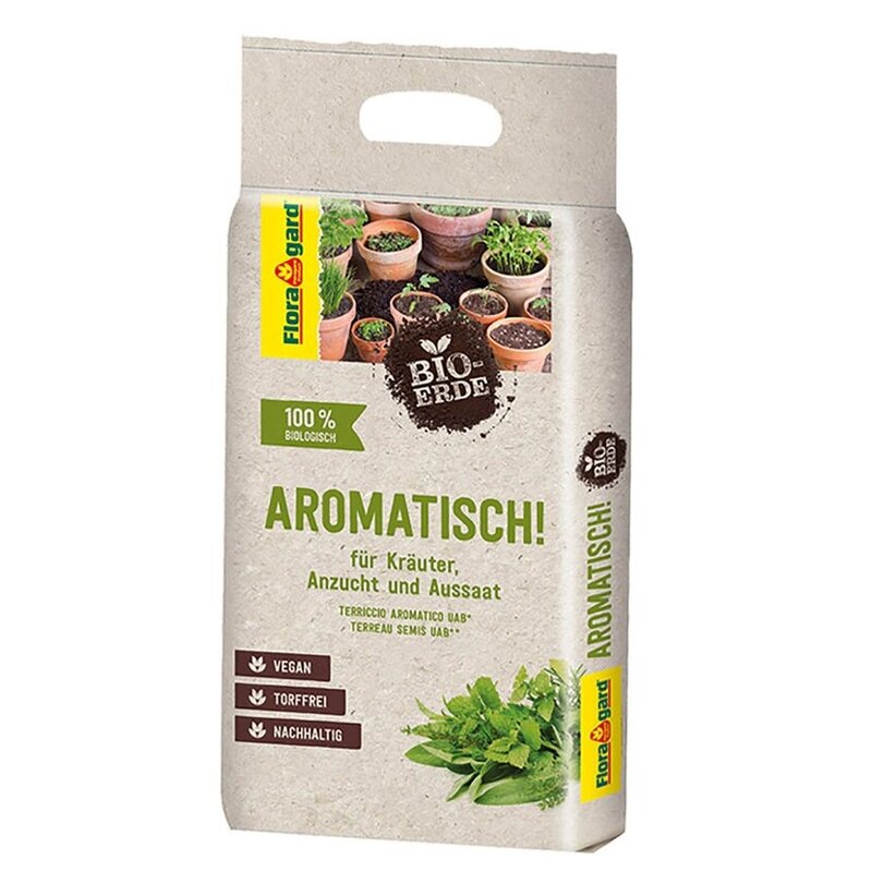 Floragard Bio-Erde Aromatisch 3L