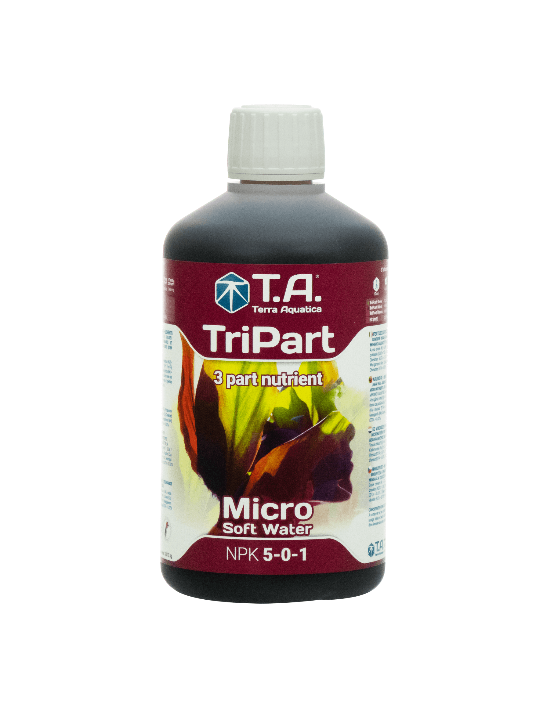 T.A. TriPart Micro SoftWater 0,5L für weiches Wasser