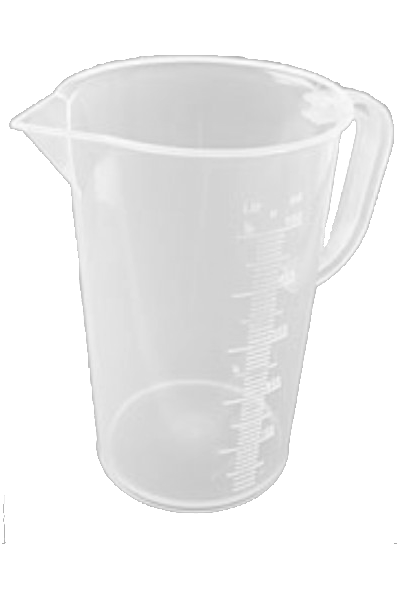 Messbecher 500ml/10ml