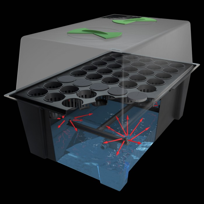 X-Stream 120 Hydro Gewächshaus Propagator Details