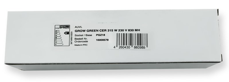 AUVL Grow Green CMH Leuchtmittel 315W Blüte